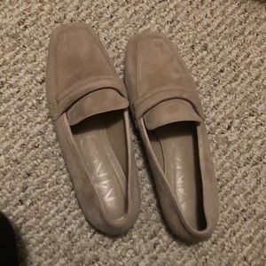 Eu 38 us 8 genuine suede leather loafers